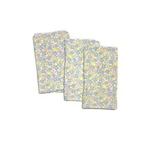 Vintage Handmade Custom Flower Print Curtains Panels Colorful Oakhurst Set 3